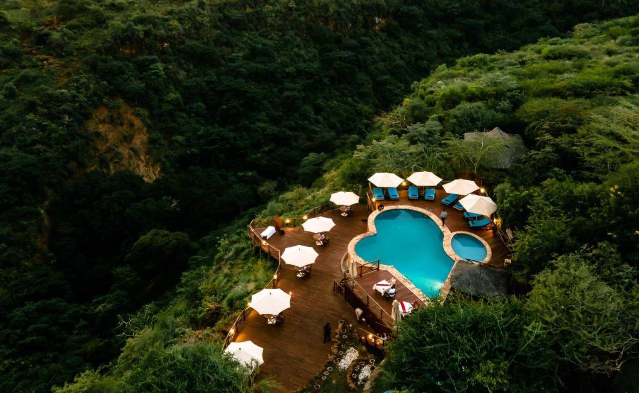 Escarpment Luxury Lodge Manyara Mto wa Mbu Bagian luar foto