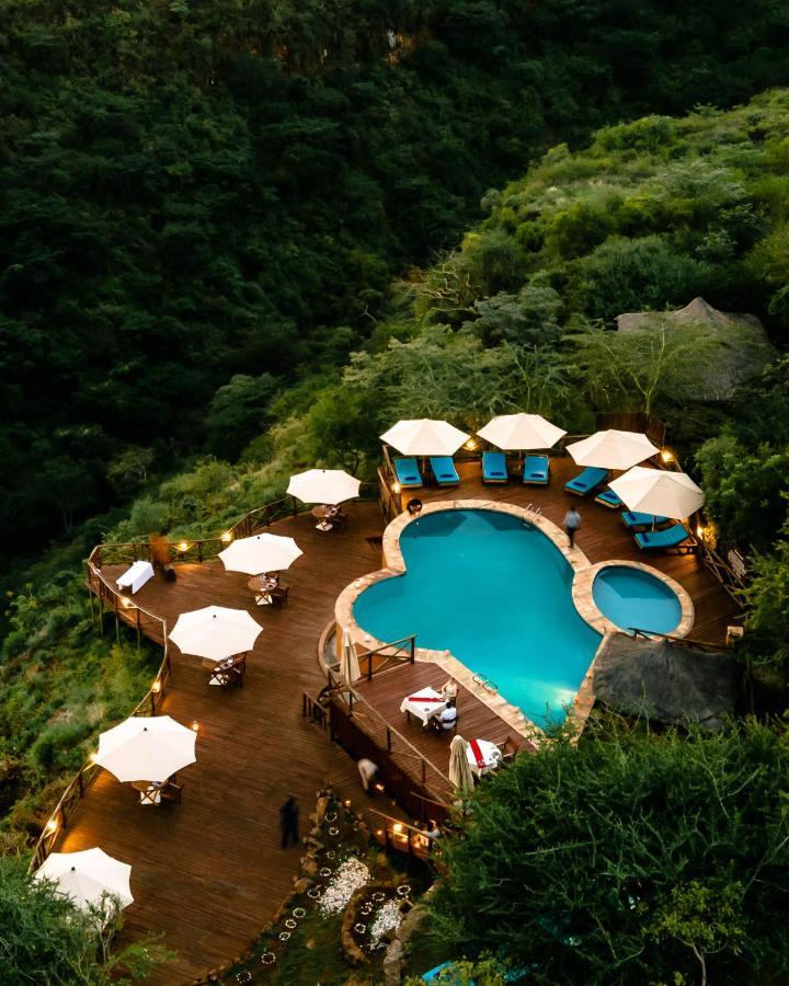 Escarpment Luxury Lodge Manyara Mto wa Mbu Bagian luar foto